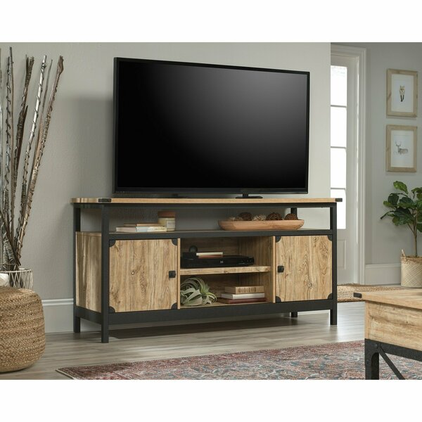 Sauder Steel River Credenza , Accommodates up to a 60 in. TV weighing 70 lbs 426152